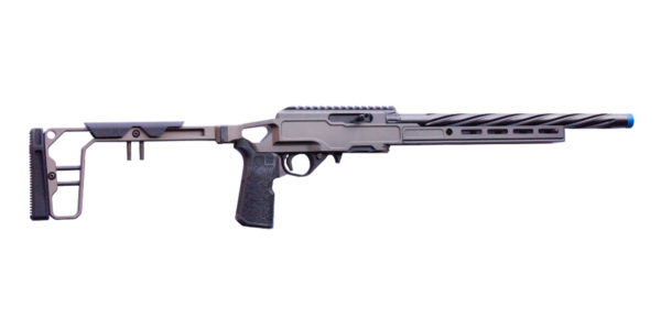 GREY BIRCH MFG LDR RIFLE FLUTED STAINLESS STEEL BARREL LACHASSIS .22LR