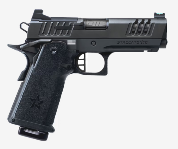 STACCATO C 4.0 2024 DLC BULL BARREL FLAT TRIGGER X-SERIES SERRATIONS V3 FULL SIZE GRIP 9MM