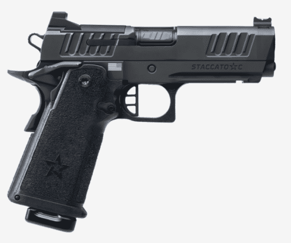 STACCATO C OPTIC READY DLC BULL BARREL FLAT TRIGGER V3 FULL SIZE GRIP 9MM