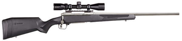 Savage Arms 57350 110 Apex Storm XP 25-06 Rem 4+1 24", Matte Stainless Metal, Synthetic Stock, Vortex Crossfire II 3-9x40mm Scope
