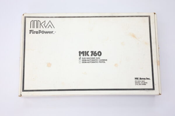 MK ARMS MK760 SMG NIB 9MM - Image 2