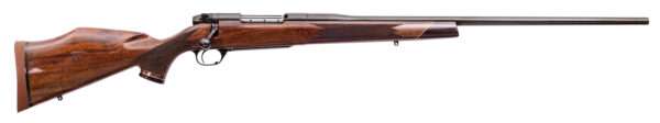 Weatherby MDX01N333WR8B Mark V Deluxe Full Size 338-378 Wthby Mag 2+1 26" High Gloss Blued Threaded Barrel, Drilled & Tapped Blued Steel Receiver, Fixed Monte Carlo Gloss Walnut Stock, Right Hand