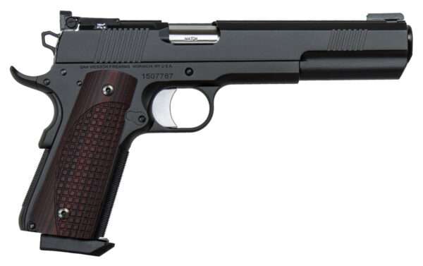 Dan Wesson 01840 Bruin  10mm Auto 8+1 6.03" Stainless Steel Barrel, Black Duty Serrated Stainless Steel Slide & Frame w/Beavertail, Brown G10 Grip, Ambidextrous