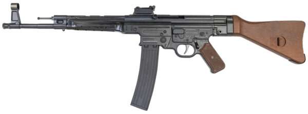 Mauser Rimfire 4440011CA STG-44 *CA Compliant Full Size 22 LR 10+1 16.50" Black Barrel & Receiver,  Natural Wood Fixed Stock