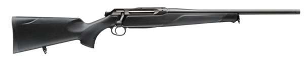 Sauer 80117630 505 XT Full Size 308 Win 5+1 22" Titanium Gray Threaded Barrel, Saddle Mount Steel Receiver, Black Fixed Synthetic Stock