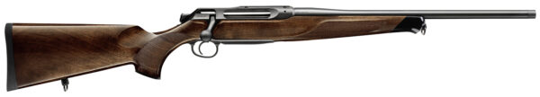 Sauer 80117095 505 Lux Full Size 6.5 Creedmoor 5+1 22" Matte Blued Threaded Barrel, Matte Blued Saddle Mount Steel Receiver, Grade 5 Wood Fixed Stock