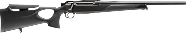 Sauer 80117651 505 Synchro XT Full Size 270 Win Mag 5+1 22" Titanium Gray Threaded Barrel, Saddle Mount Steel Receiver, Black Thumbhole w/Adj Comb Synthetic Stock