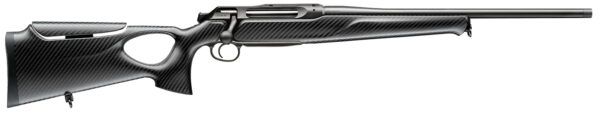 Sauer 80117119 505 Synchro XTC Full Size 6.5 Creedmoor  3+1 22" Matte Blued Threaded Barrel, Matte Blued Saddle Mount Steel Receiver, Black Thumbhole w/Adj Comb Carbon Fiber Stock