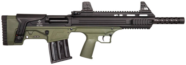 ATI ATIG410BDG Bulldog  410 Gauge Semi-Auto 3" 5+1 16" Green Aluminum Receiver/Fixed Synthetic Stock