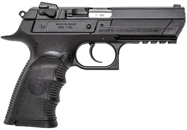 Magnum Research BE99153RL Baby Eagle III  9mm 15+1 4.43" Black Oxide Carbon Steel Slide Black Textured