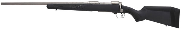 Savage Arms 57085 110 Storm 223 Rem 4+1 22", Matte Stainless Metal, Gray Fixed AccuStock with Accufit, Left Hand