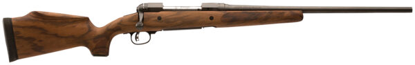 Savage Arms 19659 111 Lady Hunter 270 Win Caliber with 4+1 Capacity, 20" Barrel, Matte Black Metal Finish & Oil American Walnut Stock Right Hand (Compact)