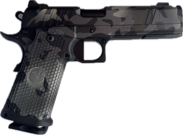NIGHTHAWK CUSTOM SAND HAWK IOS DARK MULTICAM 9MM