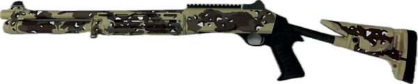 AGENCY ARMS BENELLI M4 CHOCOLATE CHIP DLC 3-POSITION STOCK 12GA - Image 2
