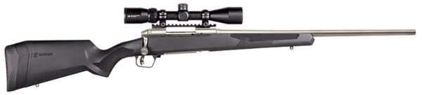 Savage Arms 57353 110 Apex Storm XP 7mm Rem Mag 3+1 24", Matte Stainless Metal, Synthetic Stock, Vortex Crossfire II 3-9x40mm Scope