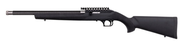 Magnum Research MLR22WMHGT Magnum Lite  Full Size 22 WMR 9+1 19" Black Carbon Fiber Barrel Black Aluminum Receiver Black Hogue Overmold Stock Right Hand