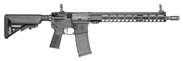Smith & Wesson  Volunteer XV Pro 5.56x45mm NATO 16" 30+1 Matte Black Rec 15" M-LOK Handguard  Black Adjustable B5 SOPMOD Stock B5 Type 23 Grip Right Hand Includes 2" Rail Section & Magpul Rail Covers
