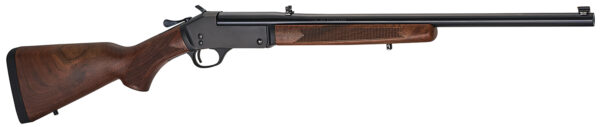 Henry H015360BH Single Shot  360 Buckhammer 1rd 22", Blued Barrel/Rec, Walnut Furniture, Brass Bead & Leaf Sight