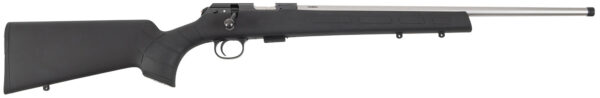CZ-USA 02395 CZ 457 American 22 LR 5+1 20" Stainless Steel Threaded Barrel, American Style Black Synthetic Stock