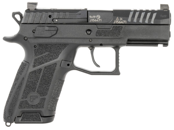 CZ-USA 91660 P-09 C Nocturne Luminescent Optic Ready 9mm 15+1 3.74" Black
