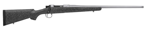 Nosler 40821 M21  300 Win Mag 3+1 24" Barrel, Stainless Steel Nitride Metal Finish, Gray Speckled Black All-Weather Epoxy Stock