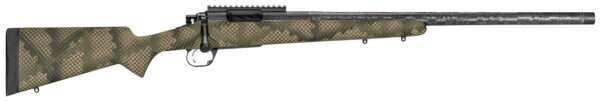 Proof Research 139981 Glacier TI 308 Win 4+1 20" Carbon Fiber Match Grade Threaded Barrel, Black Cerakote Titanium Receivern w/Picatinny Rail, Fixed PROOF Hunter TFDE Carbon Fiber Stock