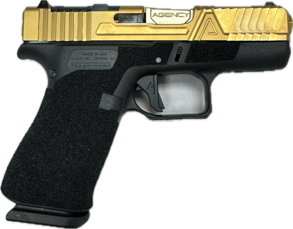 AGENCY ARMS G43X OPTIC READY EXA GOLD PORTED BARREL 9MM