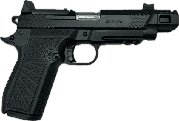 WILSON COMBAT SFX9 4" LIGHTRAIL FRAME COMP OPTIC READY SUPPRESSOR HEIGHT FIBER OPTIC FRONT SIGHT 15RD 9MM