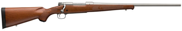 Winchester Repeating Arms 535234264 70 Featherweight 270 WSM 3+1 24" Matte Stainless/ Free-Floating Barrel, Matte Stainless/ Stainless Steel Receiver, Satin Walnut/ Wood Stock, Right Hand