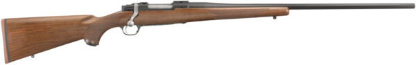 Ruger 37122 Hawkeye  Sports South Exclusive Full Size 7mm Rem Mag 4+1 24" Satin Blued Alloy Steel Barrel, Receiver w/Integral Scope Mount, American Walnut Fixed Stock, Left Hand