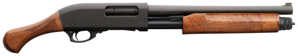 Chiappa Firearms 930.362 Honcho Tactical 12 Gauge Pump 3" 5+1 14" Black Steel Barrel, Black Drilled & Tapped Aluminum Receiver, Checkered Walnut Birds Head Grip