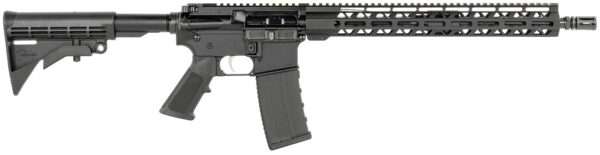 Anderson B2K869A034 Dark Horse  5.56x45mm NATO 30+1 16" Black Nitride Steel Barrel, Matte Black Picatinny Rail Aluminum Receiver, M-LOK Handguard, 6 Position Black Synthetic Stock, A2 Style Grip