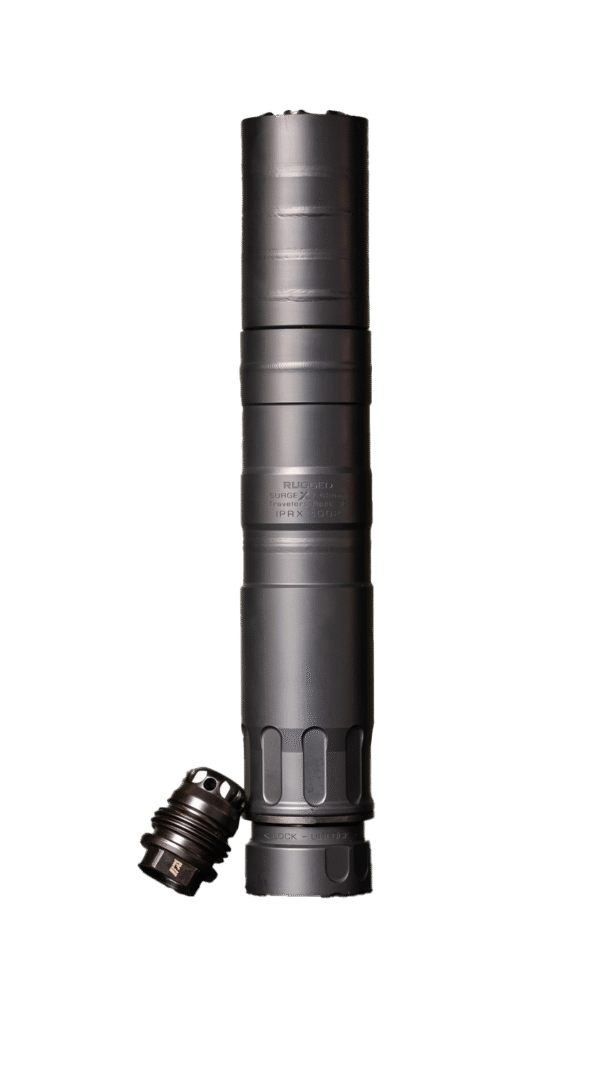 RUGGED SUPPRESSORS SURGEX 7.62 SILENCER BLACK