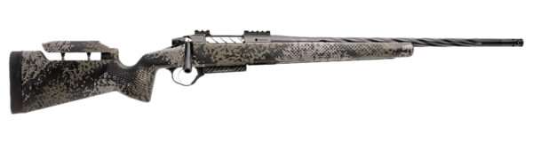Seekins Precision 0011710305-F Havak PH3 6 Creedmoor 24" Black Fluted Threaded Barrel, Black Picatinny Rail Steel Receiver, Adj Cheek Riser Mountain Shadow Synthetic Stock