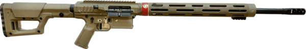 JP ENTERTPRISE LRP-07 LRI-20 SEMI-MONOLITHIC LONG-RANGE PRECISION SIDE CHARGE FLAT DARK EARTH 22" 6.5 CREEDMOOR RIGHT SIDE VIEW