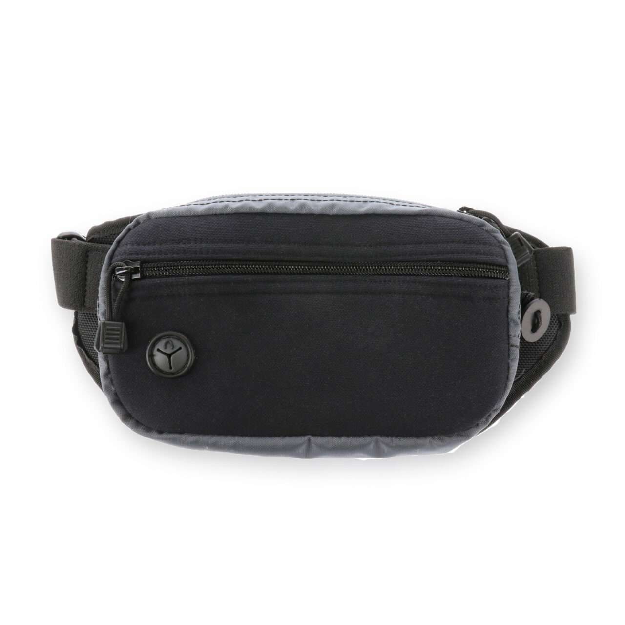 GALCO FASTRAX PAC WAISTPACK BLACK - FRONT VIEW