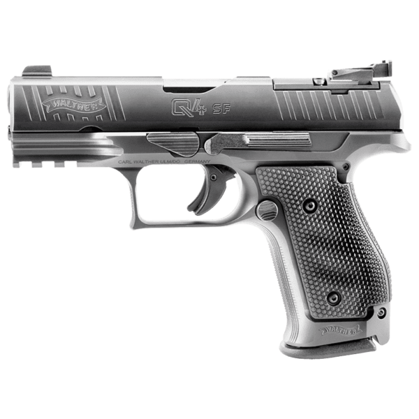 WALTHER Q4 STEEL FRAME OR 9MM LEFT SIDE VIEW