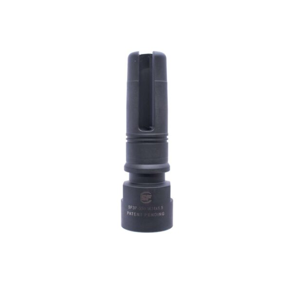 SUREFIRE SOCOM 3-PRONG FLASH HIDER 5.56 M24X1.5 AK74 VERTICAL VIEW MUZZLE UP