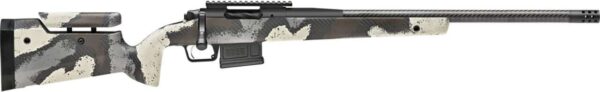 SPRINGFIELD ARMORY MODEL 2020 WAYPOINT RIFLE ADJUSTABLE W/ 22" CARBON FIBER BARREL RIDGELINE CAMO 6.5 CREEDMOOR RIGHT SIDE VIEW