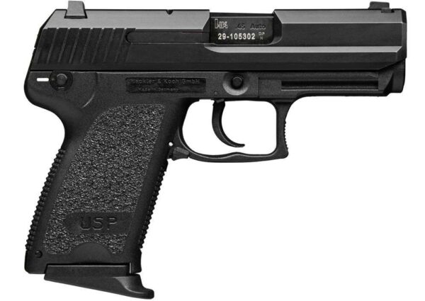 HECKLER & KOCH USP45C COMPACT V1 DA/SA 8RD LEFT SIDE VIEW