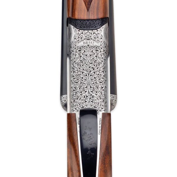 RIZZINI BR552 20GA 29" - BOTTOM VIEW ENGRAVINGS
