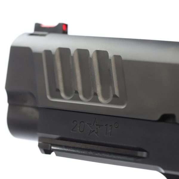 staccato c2 front left slide serrations