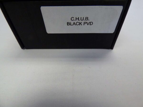 CHAVES C.H.U.B. BLACK PVD LABEL