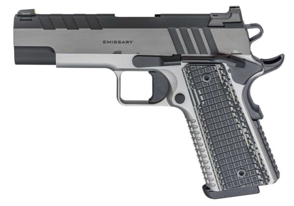 SPRINGFLD ARMORY 1911 EMISSARY 4.25" HANDGUN 9MM LEFT SIDE VIEW