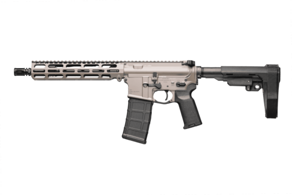 VKTR VK1P 10.5" FDE PISTOL SBA3 5.56 NATO LEFT SIDE VIEW