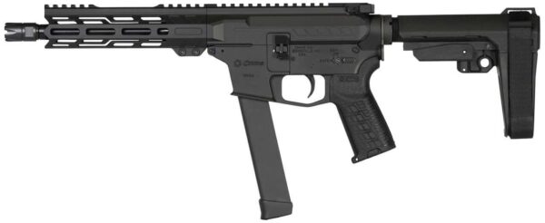 CMMG BANSHEE MKGS PISTOL 8" ARMOR BLACK 9MM LEFT SIDE VIEW