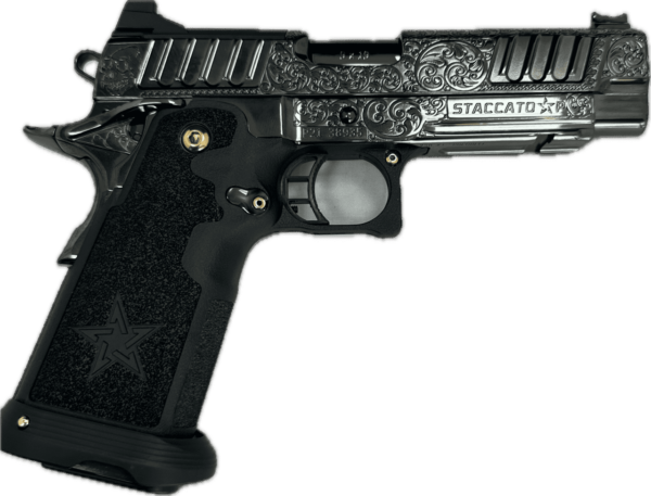 IRON MONKEY STACCATO P DLC 9MM LEFT SIDE VIEW