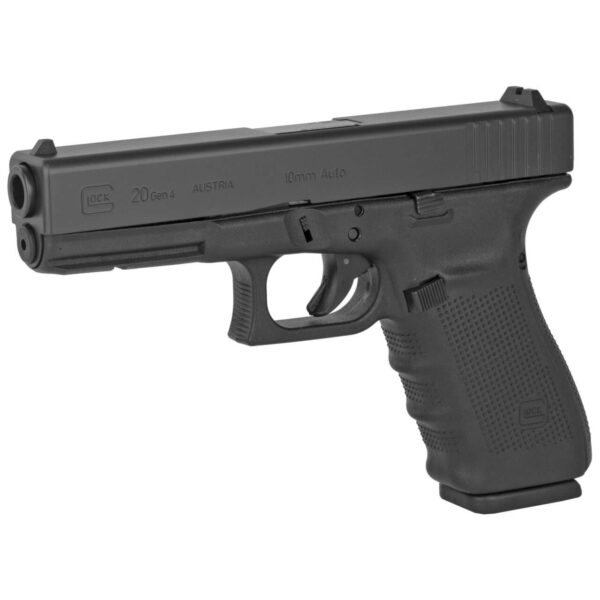 glock 20 gen 4 angled view