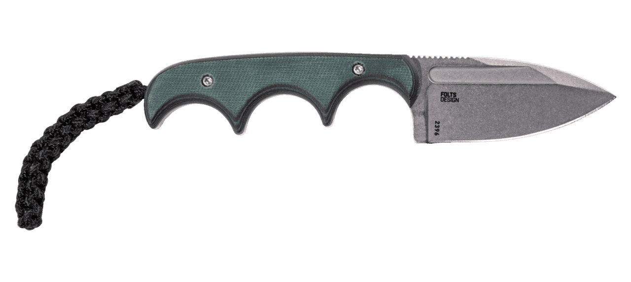 CRKT MINIMALIST SPEAR POINT LEFT SIDE VIEW UNSHEATHED