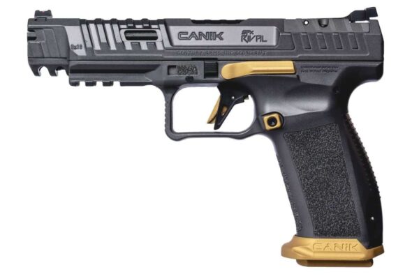 CANIK SFX RIVAL GREY 9MM LEFT SIDE VIEW